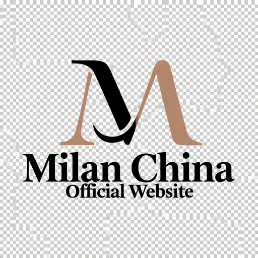 米兰体育官方Logo，绿色背景上的白色Milan队徽图案